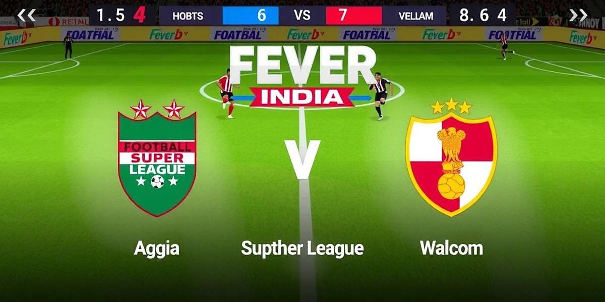 Football Fever India 202X - Exciting Gameplay Action Football Fever India 202X gameplay showing a match between Indian Super League teams